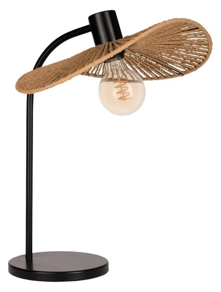 Eglo 31965 - Stolová lampa SIRUELA 1xE27/42W/230V hnedá/čierna