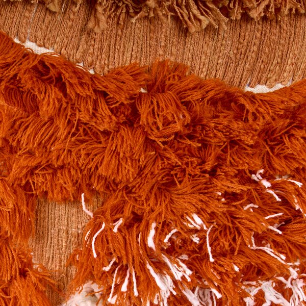 Sada 2 dekoratívnych vankúšov oranžová bavlnené obliečky polyester 45 x 45 cm všívaný vzor štvorcové vankúše