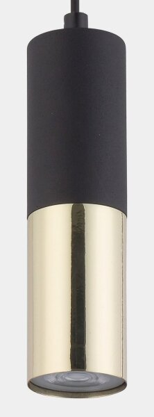 Luster na lanku ELIT 1xGU10/10W/230V čierna