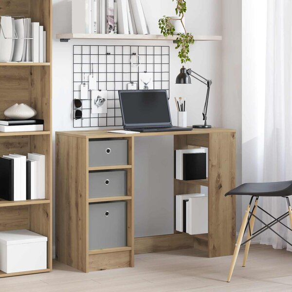 Maison Exclusive – písací stôl z drevovláknitej dosky s povrchovou úpravou imitujúcou orechové drevo, rozmer 100 x 40 x 75 cm