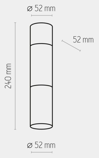 Bodové svietidlo ELIT 1xGU10/10W/230V biela