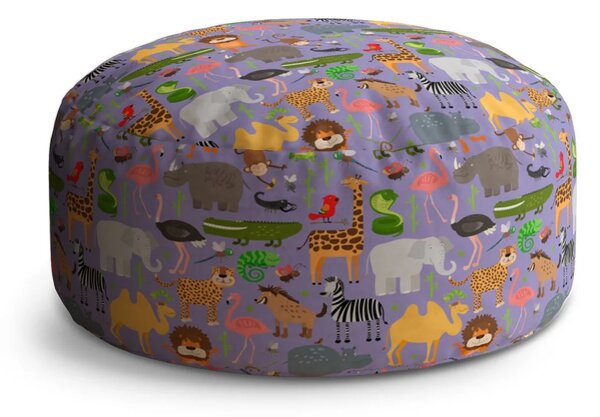 Sablio Taburet Animované safari: 38x48 cm