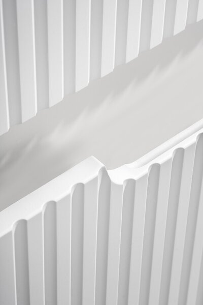 Comad Závesná skrinka pod umývadlo Nova White I s doskou 80 cm biela/dub coast evoke