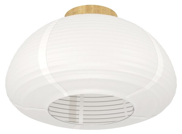 Eglo 44063 - Stropné svietidlo SUMMERHILL 1xE27/40W/230V pr. 40 cm biela/béžová