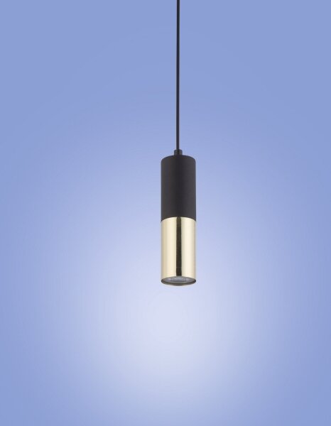 Luster na lanku ELIT 1xGU10/10W/230V čierna