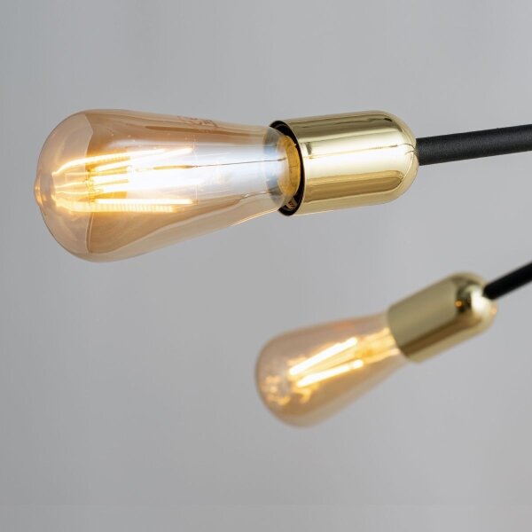 Luster na lanku HELIX 4xE27/15W/230V