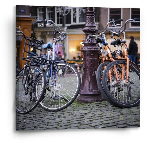 Sablio Obraz Mestský bicykel - 50x50 cm