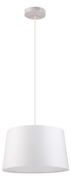 Luster na lanku AIDA 1xE27/60W/230V priemer 35 cm dub/biela