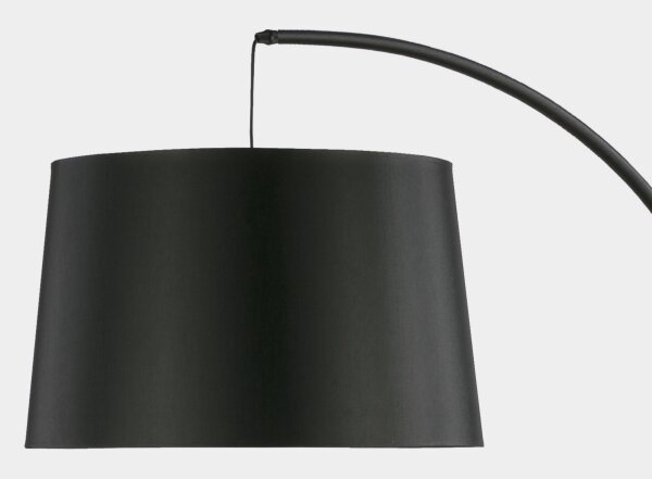 Stojacia lampa HANG 1xE27/25W/230V čierna