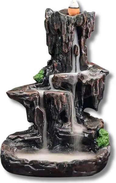 Voňavý krb Dymové potrubie Spätný tok Vodopád