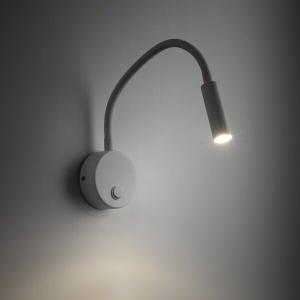 LED Nástenná lampa LAGOS 1xG9/3W/230V biela