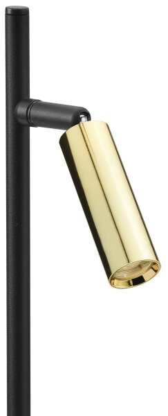 LED Stolná lampa LAGOS 1xG9/6W/230V 4000K čierna/zlatá