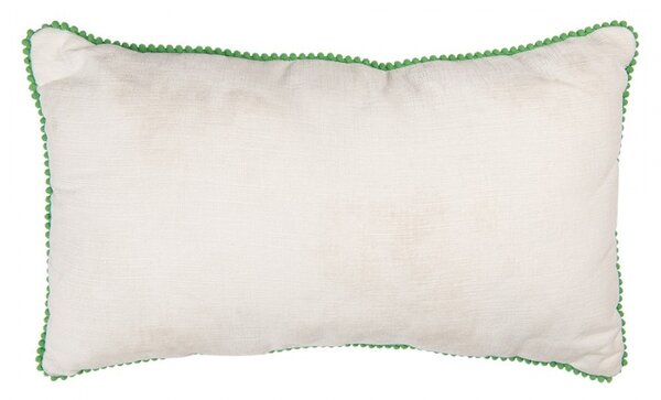 Decorative Cushion 50x35x4 Cm Beige Polyester - 50*30*4 cm - Clayre & Eef
