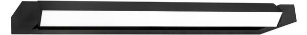LED Vonkajšie nástenné svietidlo 2xLED/16W/230V IP54 90 cm čierna