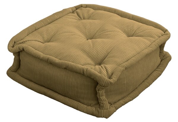 Hanah Home Vankúš na podlahu BISKUVI khaki
