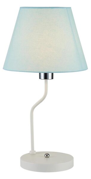 Stolná lampa YORK 1xE14/60W/230V biela/modrá