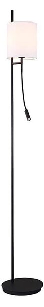 LED Stojacia lampa TOKYO 1xE27/40W/230V + LED/3W čierna/biela