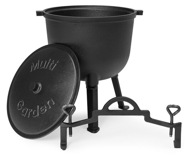 MULTI GARDEN Liatinový kotlík stojaci 10L, MultiGarden