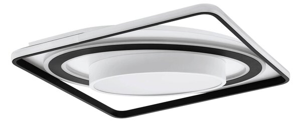 STROPNÉ SVIETIDLO, 45/45/8,5 cm Eglo - Online Only bytové doplnky, Online Only