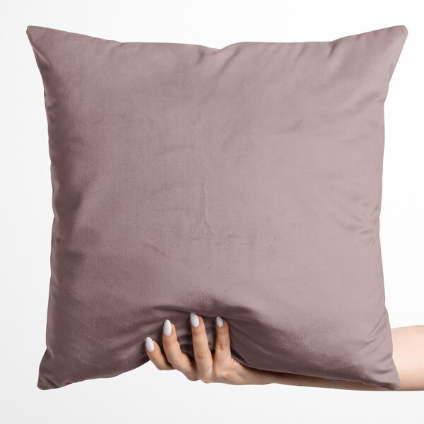Biante Zamatová obliečka na vankúš Velvet Prémium SVP-002 Staroružová 40x40 cm - SKLADOM
