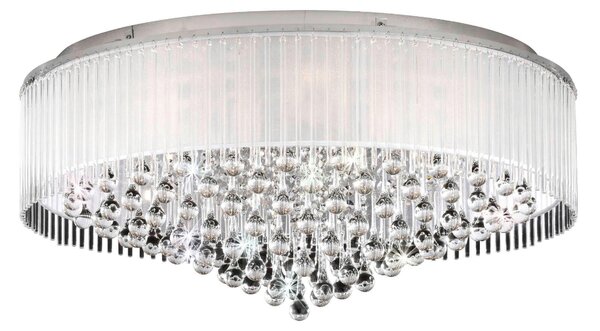 STROPNÉ LED SVIETIDLO, 77,5/36,5 cm Eglo - Online Only bytové doplnky, Online Only