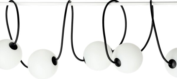 LED Vonkajšia dekoratívna reťaz 10xLED/0,8W/230V IP67 7,7 m