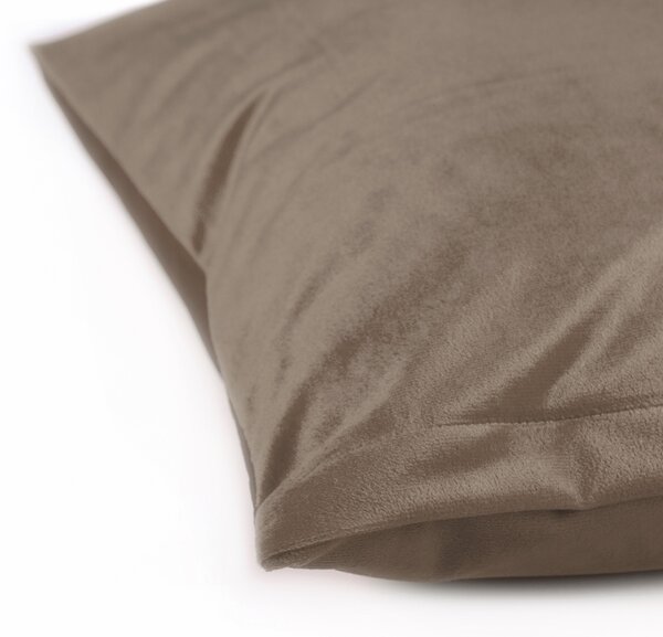 Biante Zamatová obliečka na vankúš Velvet Prémium SVP-005 Svetlo hnedá 30 x 50 cm
