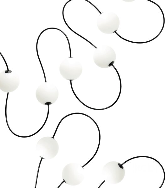 LED Vonkajšia dekoratívna reťaz 10xLED/0,8W/230V IP67 7,7 m