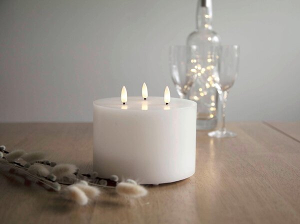 LED SVIEČKA plast, prírodné materiály Eglo - Online Only bytové doplnky, Online Only