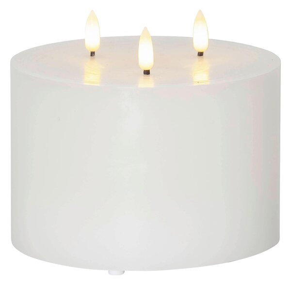 LED SVIEČKA plast, prírodné materiály Eglo - Online Only bytové doplnky, Online Only