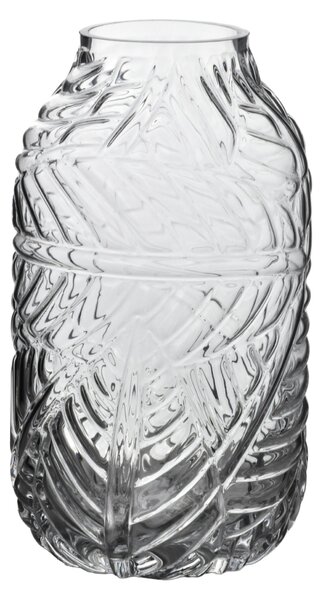 Mondex Váza Serenite 12x7x23 cm číra