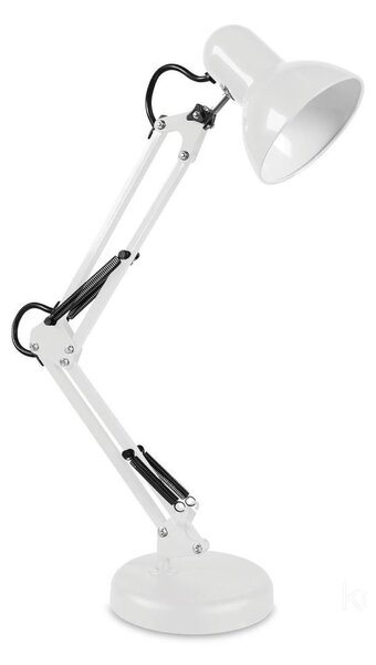 Stolná lampa AURIQ 1xE27/60W/230V biela