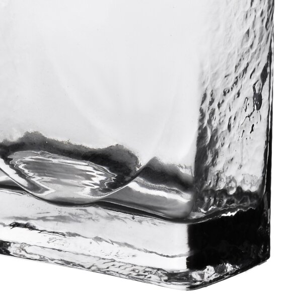 Mondex Váza Serenite 13x7x27,5 cm číra