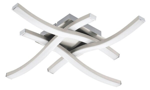 STROPNÉ LED SVIETIDLO, 45/45/6 cm - Online Only bytové doplnky, Online Only