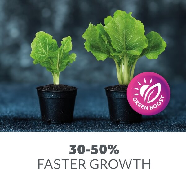 LED Žiarovka na rast rastlín VITABLOOM E27/9W/230V 1200K čierna - Brilagi