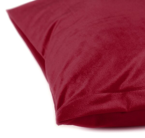 Biante Zamatová obliečka na vankúš Velvet Prémium SVP-007 Malinovo červená 35 x 45 cm