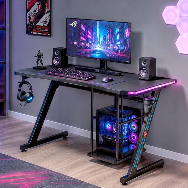 Herný stôl MY SIT Gizmo s LED osvetlením