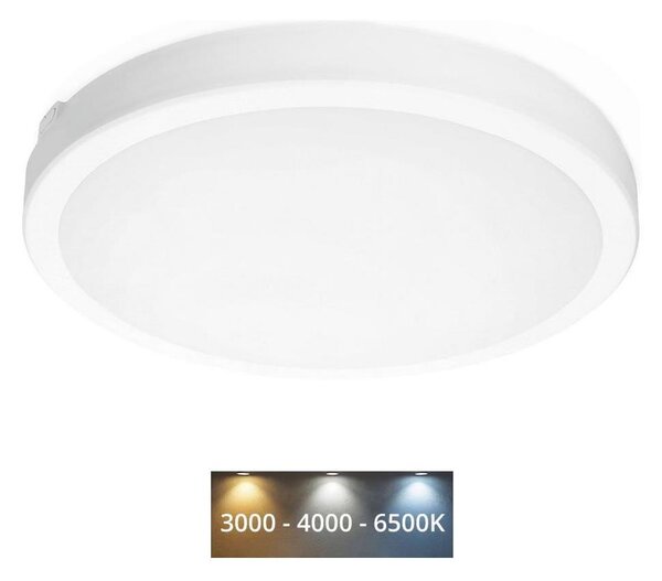 LED Kúpeľňové stropné svietidlo NAIROS LED/36W/230V 3000/4000/6500K IP65 biela