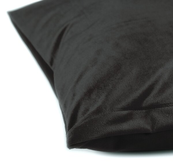 Biante Zamatová obliečka na vankúš Velvet Prémium SVP-014 Čiernozelená 30 x 50 cm