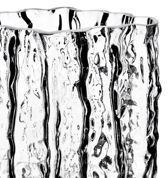 Mondex Váza Serenite 15x9,5x21 cm číra