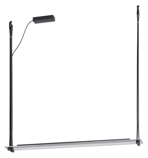 ZÁVESNÉ LED SVIETIDLO, 116/16/116 cm Eglo - Online Only bytové doplnky, Online Only