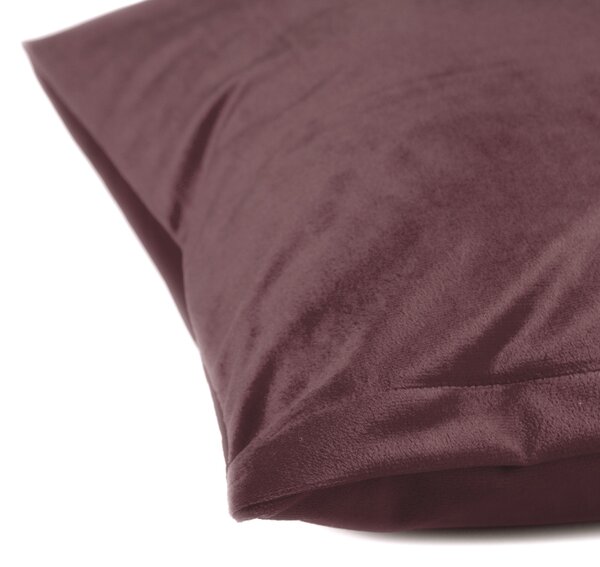 Biante Zamatová obliečka na vankúš Velvet Prémium SVP-019 Hnedofialová 35 x 45 cm