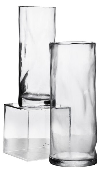 Mondex Váza Serenite 9,5x25 cm číra