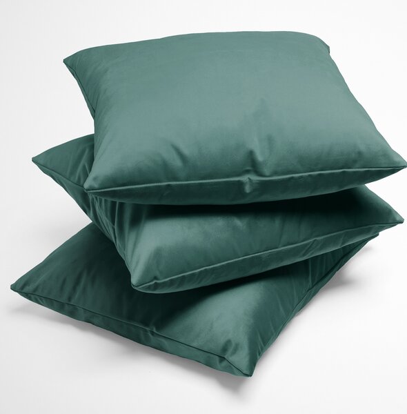 Biante Zamatová obliečka na vankúš Velvet Prémium SVP-022 Ľadovo zelená 30 x 50 cm