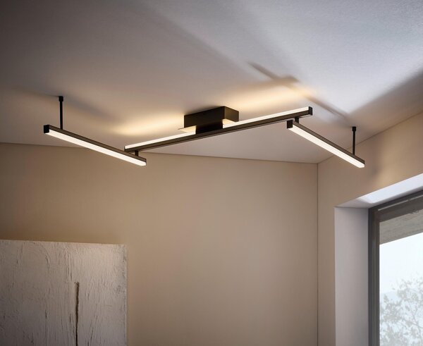 STROPNÉ LED SVIETIDLO, 180/11/11 cm Eglo - Online Only bytové doplnky, Online Only