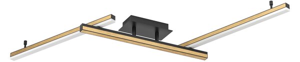 STROPNÉ LED SVIETIDLO, 180/11/11 cm Eglo - Online Only bytové doplnky, Online Only