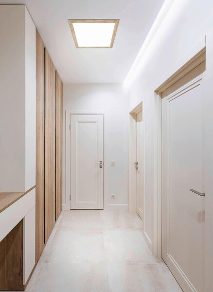LED PANEL, 64,5/64,5/5,5 cm Eglo - Online Only bytové doplnky, Online Only