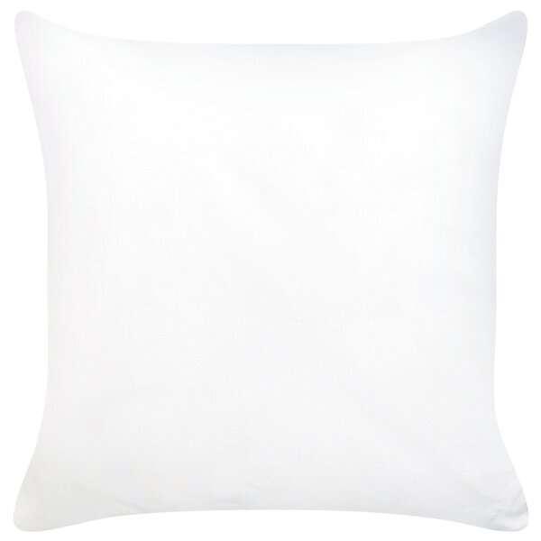 Súprava 2 dekoratívnych vankúšov viacfarebný polyester 45 x 45 cm motív tváre elegantné bytové doplnky