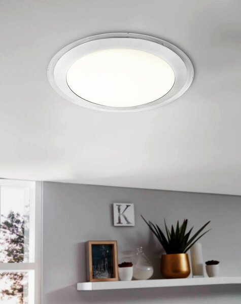 STROPNÉ LED SVIETIDLO, 33,5/7,5 cm Eglo - Online Only bytové doplnky, Online Only