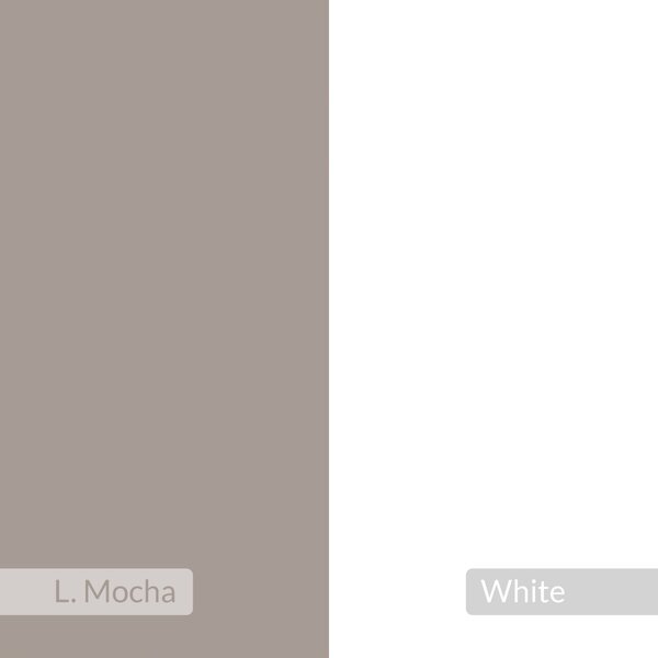 Vešiak Houseland HARMON mocha/biely